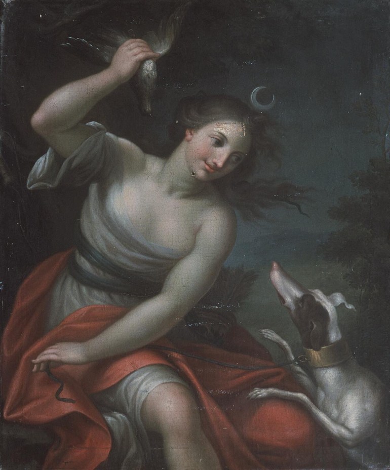 Diana_and_her_hound 1720 unknownjpg