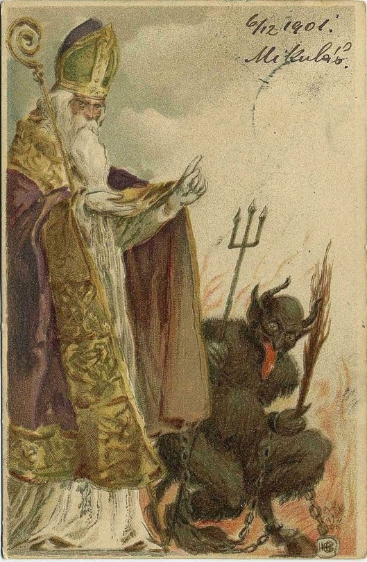 Mikuláš_a_Krampus_1901